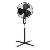 Equation Altona RT 4 Stand Fan 40cm 45W with Remote Control - Black